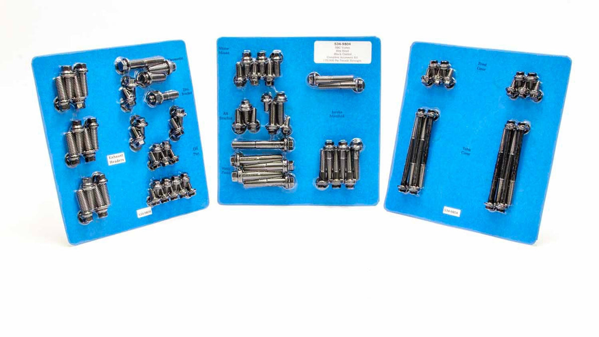 SBC Complete Engine Fastener Kit 6pt.