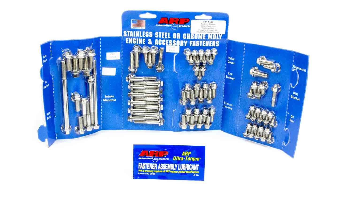 SBF S/S Complete Engine Fastener Kit 6pt.