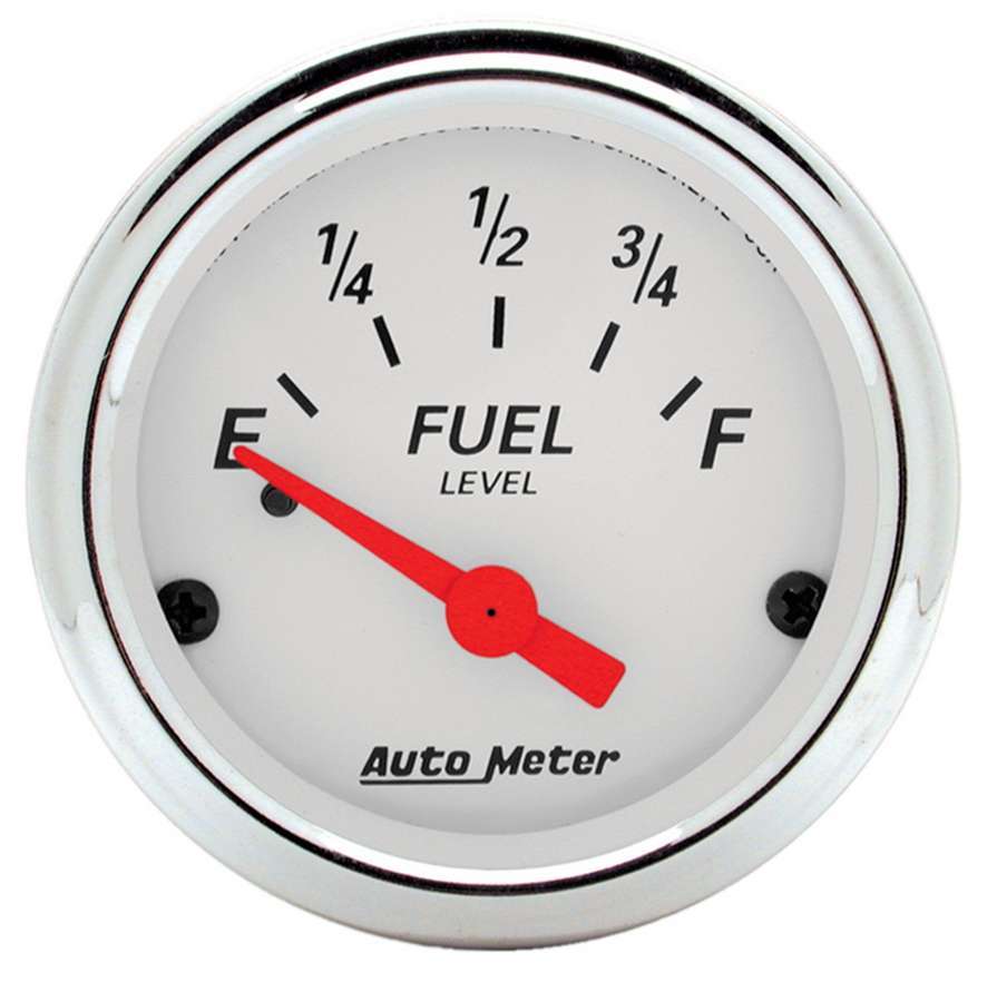 2-1/16in A/W Fuel Level Gauge - GM 0-90 Ohms