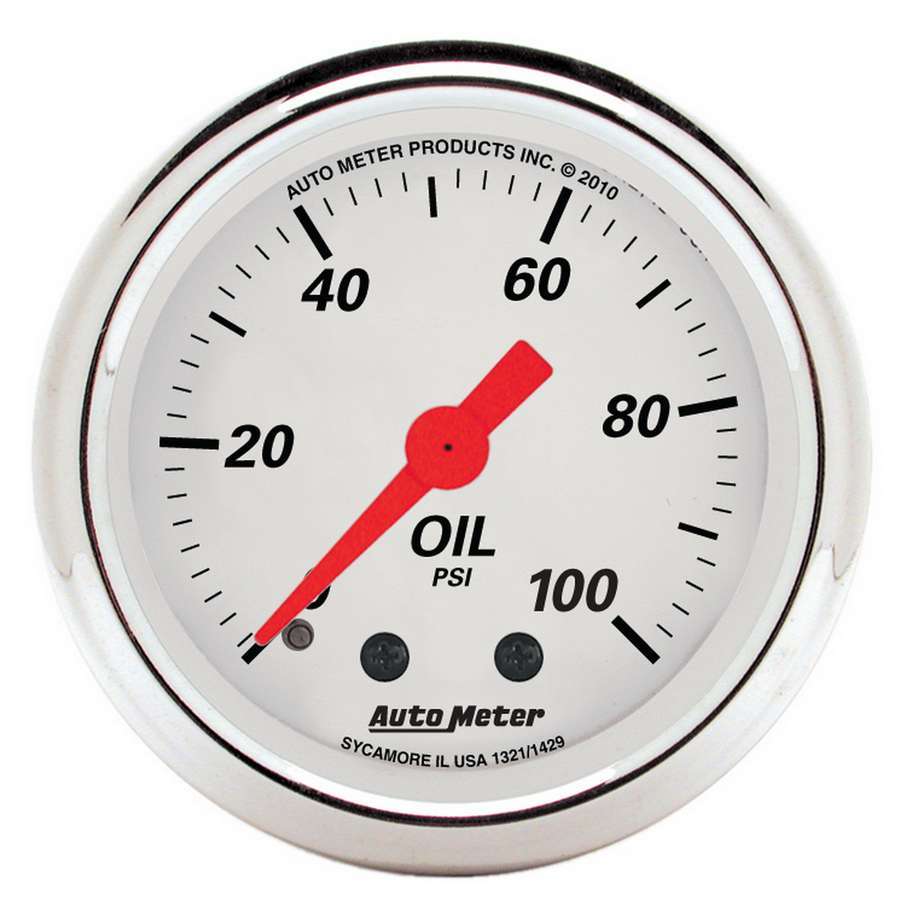 2-1/16 A/W Oil Pressure Gauge 0-100psi