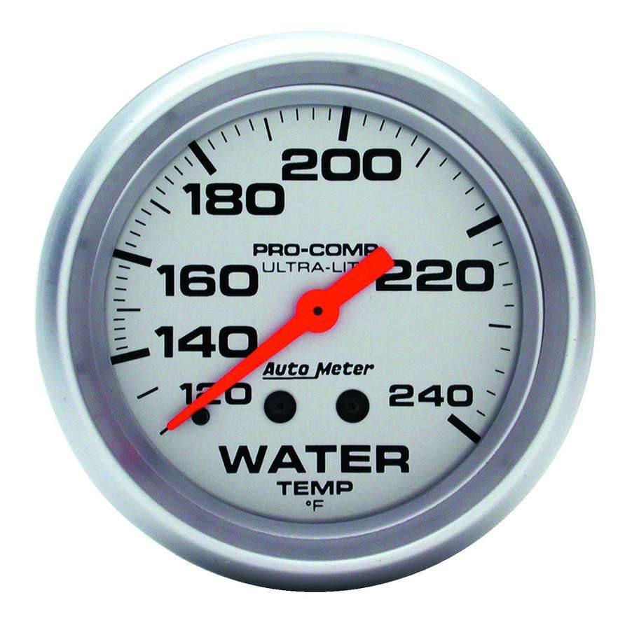 2-5/8 Ultra-Lite Water Temp 120-240 F.Mech 12FT