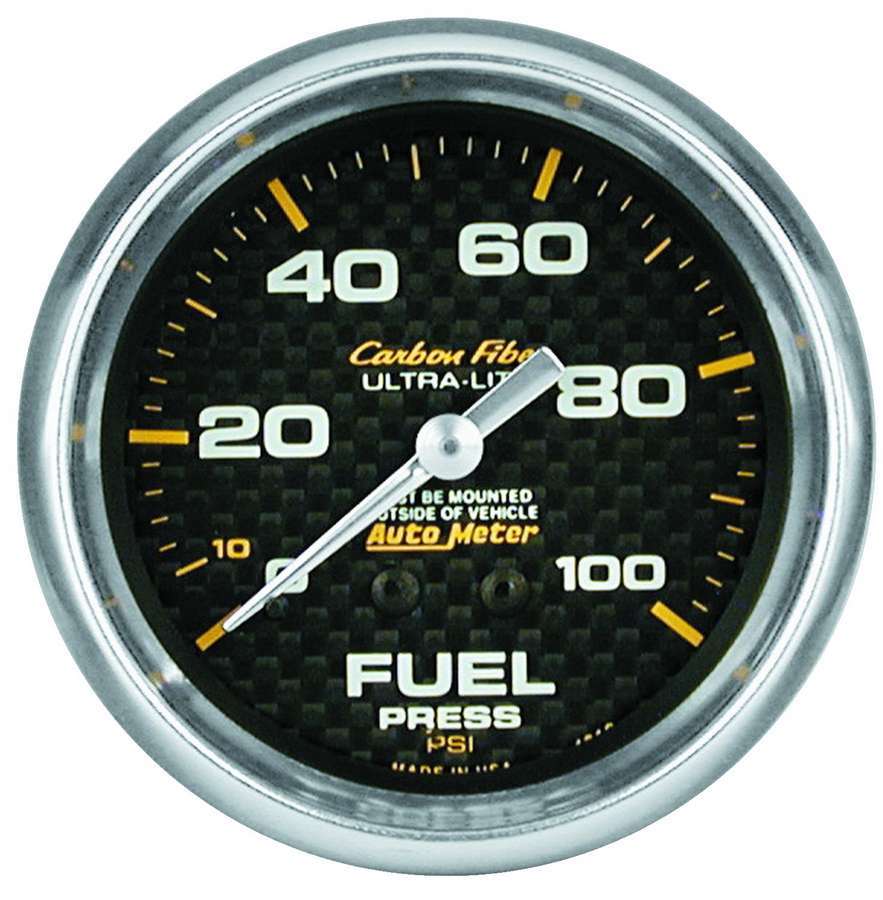C/F 2-5/8in Fuel Pressure Gauge 0-100PSI