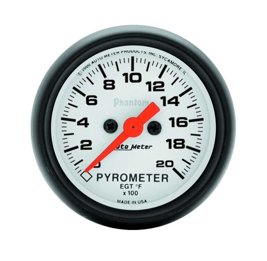 2-1/16in Phantom 2000 Degree Pyrometer