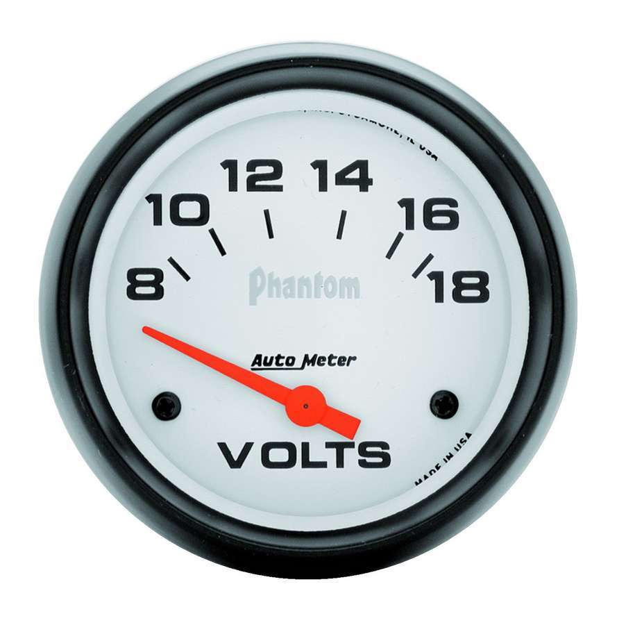 2-5/8in Phantom Voltmeter 8-18 Volts