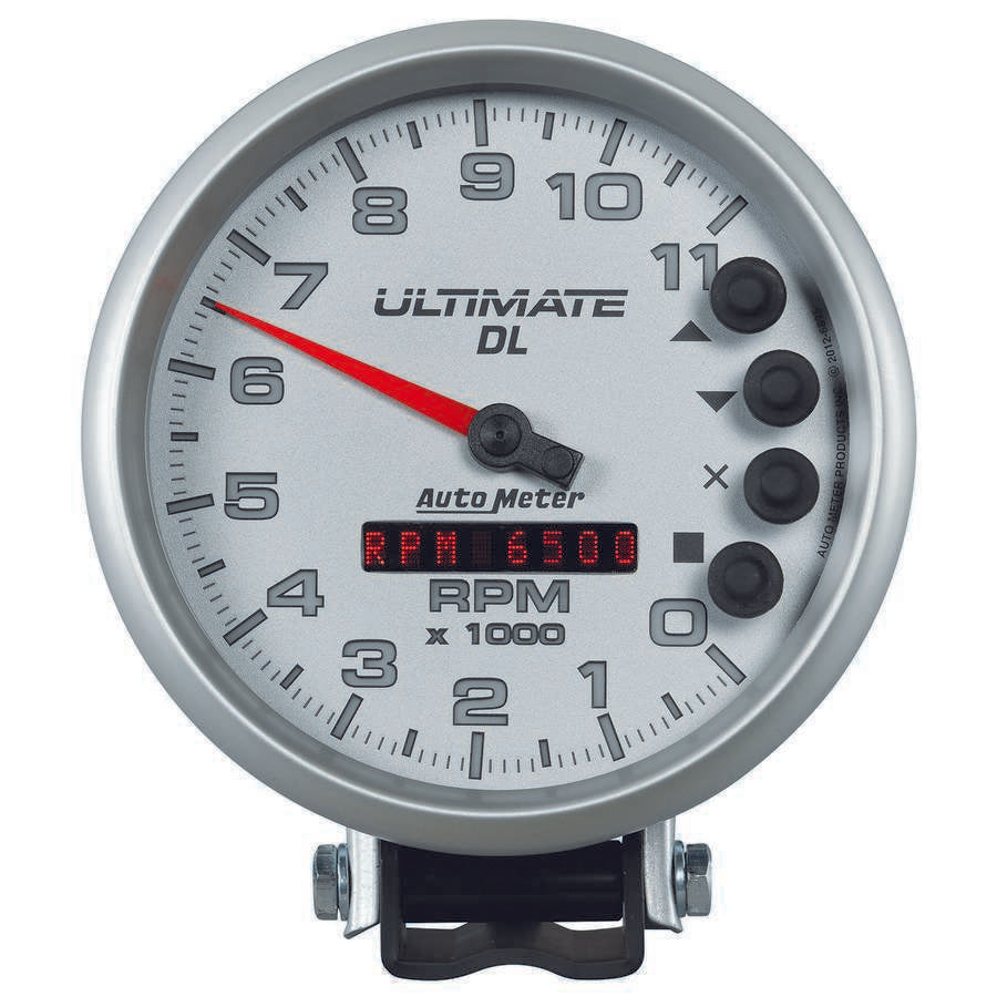 5in Ultimate DL Tach 11000 RPM Silver