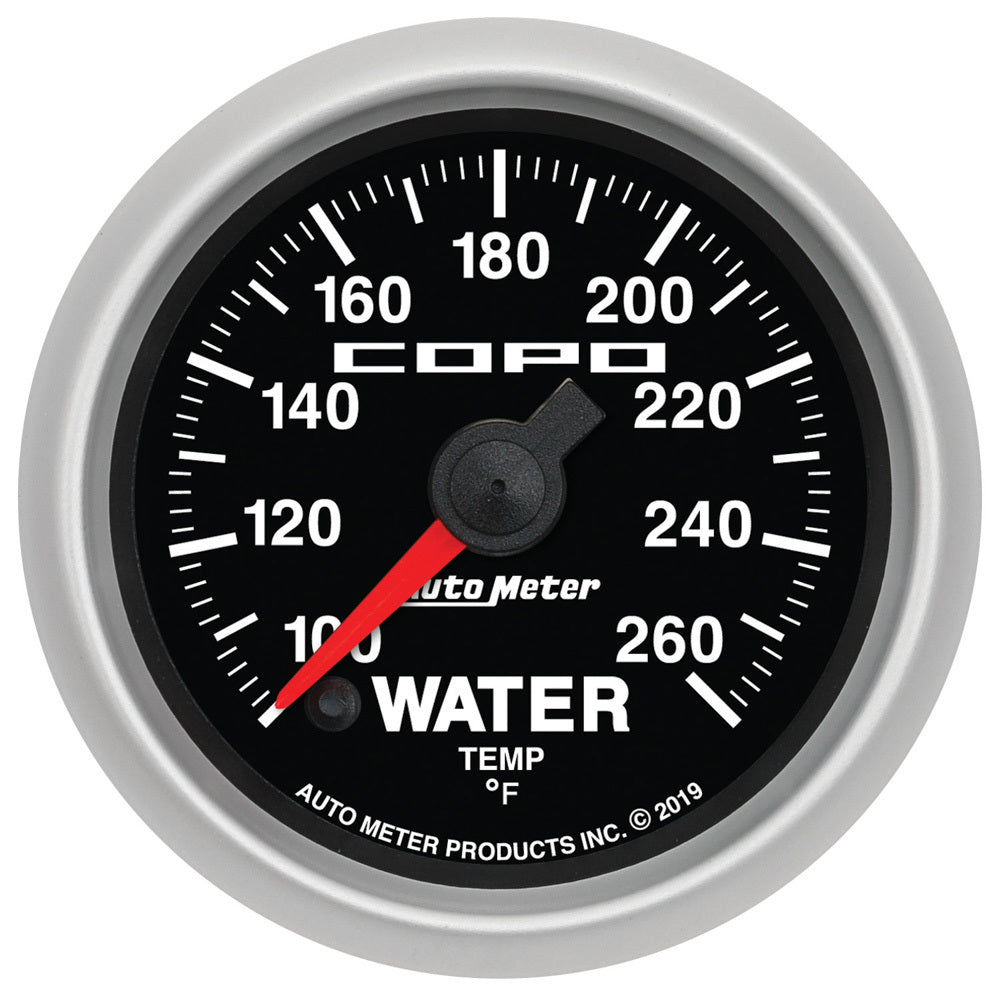 2-1/16 COPO Water Temp Gauge 100-260 Degrees
