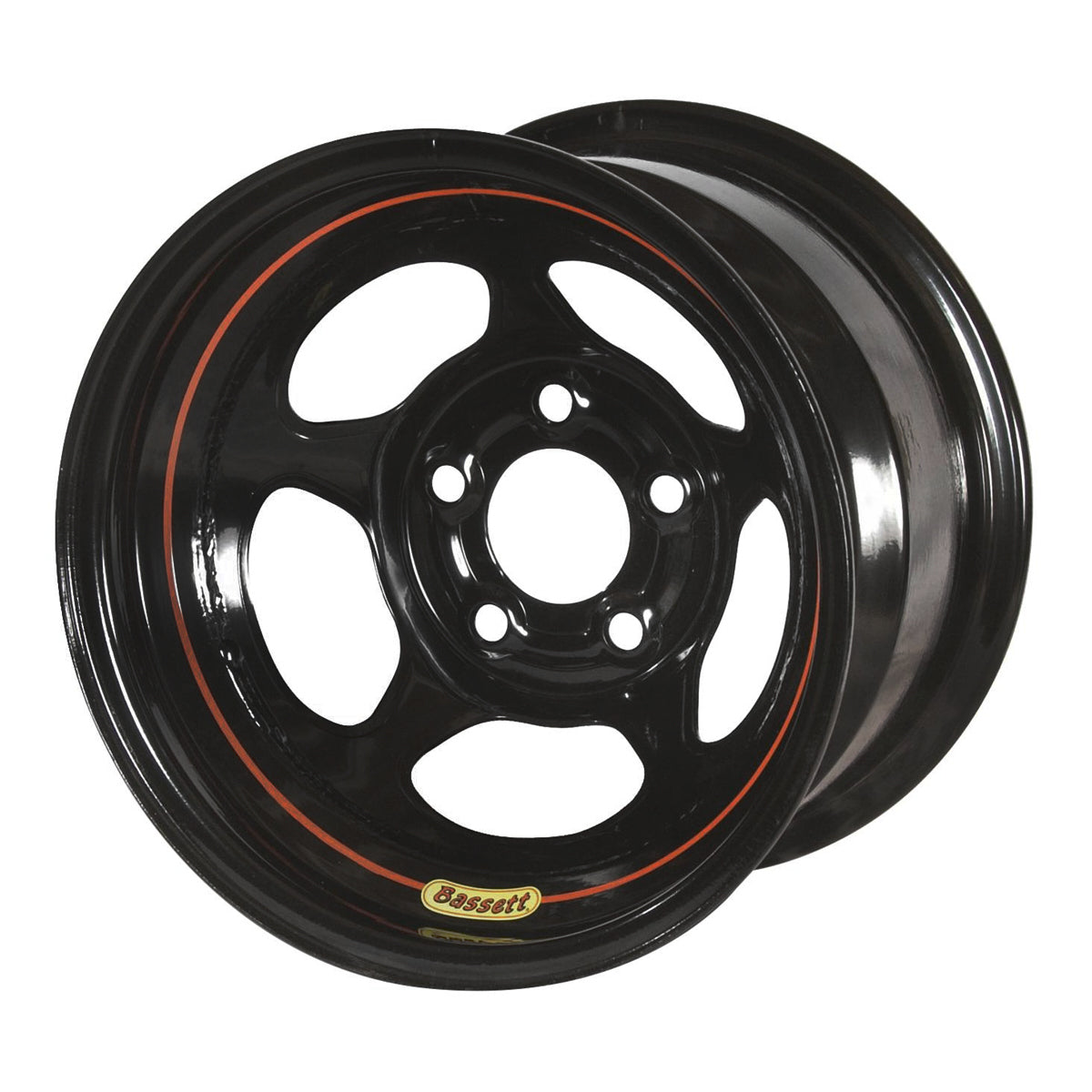 Wheel 13x8 4x4.25in 3in BS Black