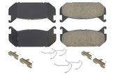 Posi-Quiet Ceramic Brake Pads with Shims and Har