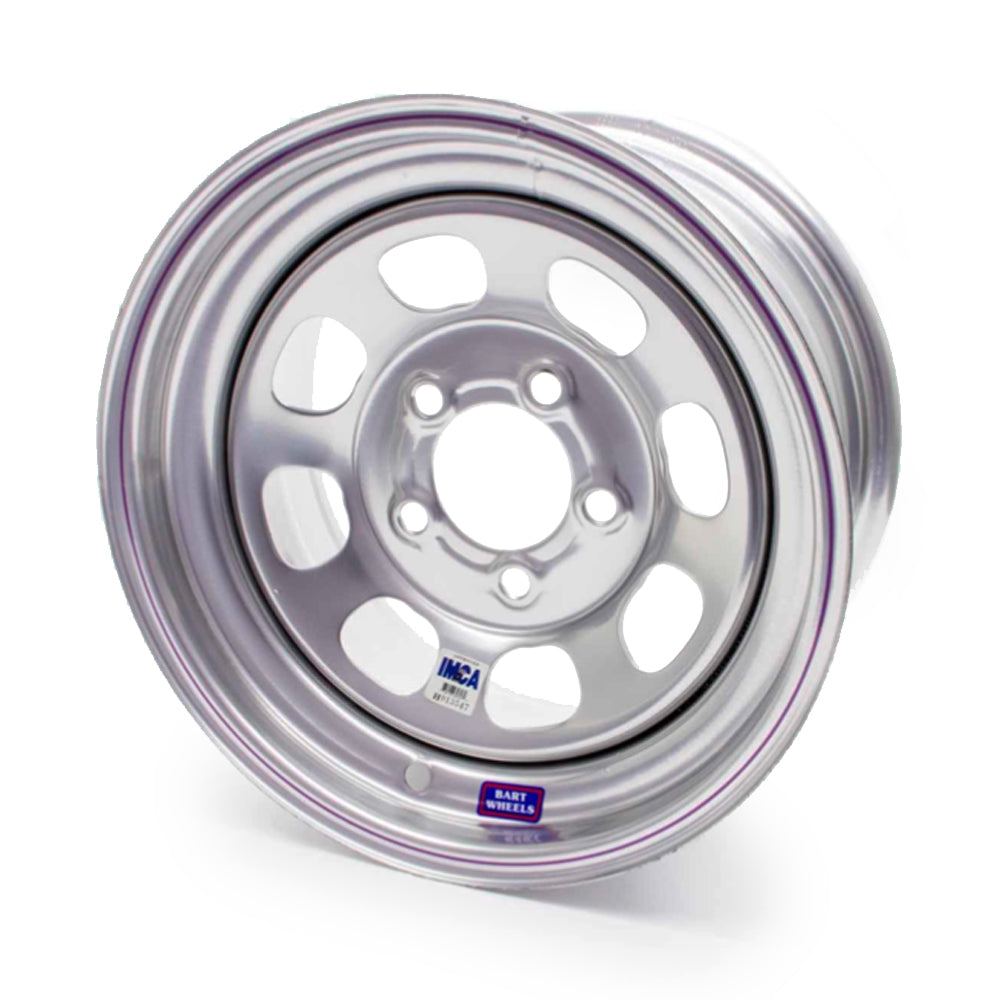 15x8 5-4x1/2 4in bs Silver Painted