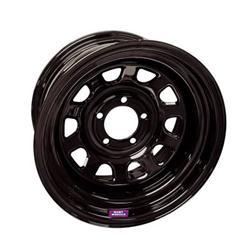 15x8 5x5.5 3.75in BS Blk Supertrucker Wheel