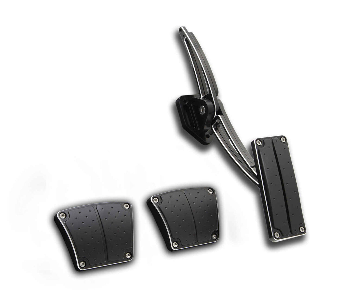 Throttle Pedal Kit Black 70-81 Camaro Man. Trans