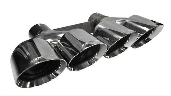 Exhaust Tip Kit -  Quad 4.5in Polished Pro-Serie