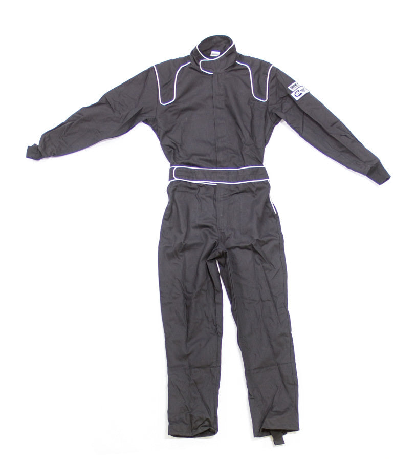 Driving Suit 1-Piece BK 1-Layer Proban Small