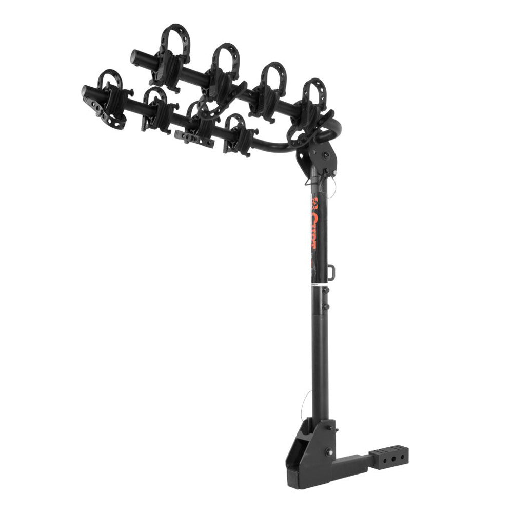 Extendable Hitch-Mounted Bike Rack 2 or 4 Bikes