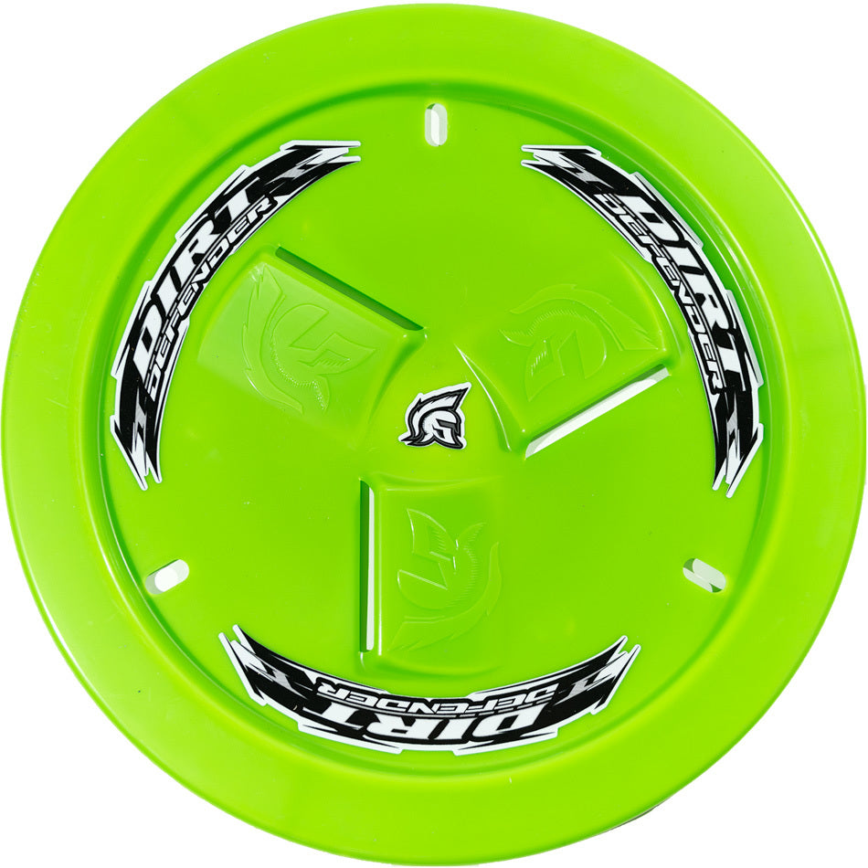 Wheel Cover Neon Green Vented