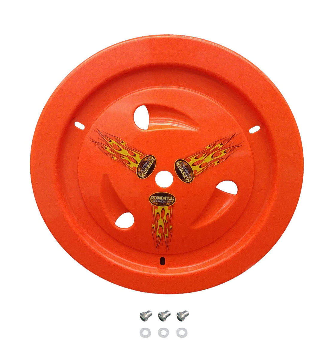 Wheel Cover Dzus-On Fluo Orange Real Style