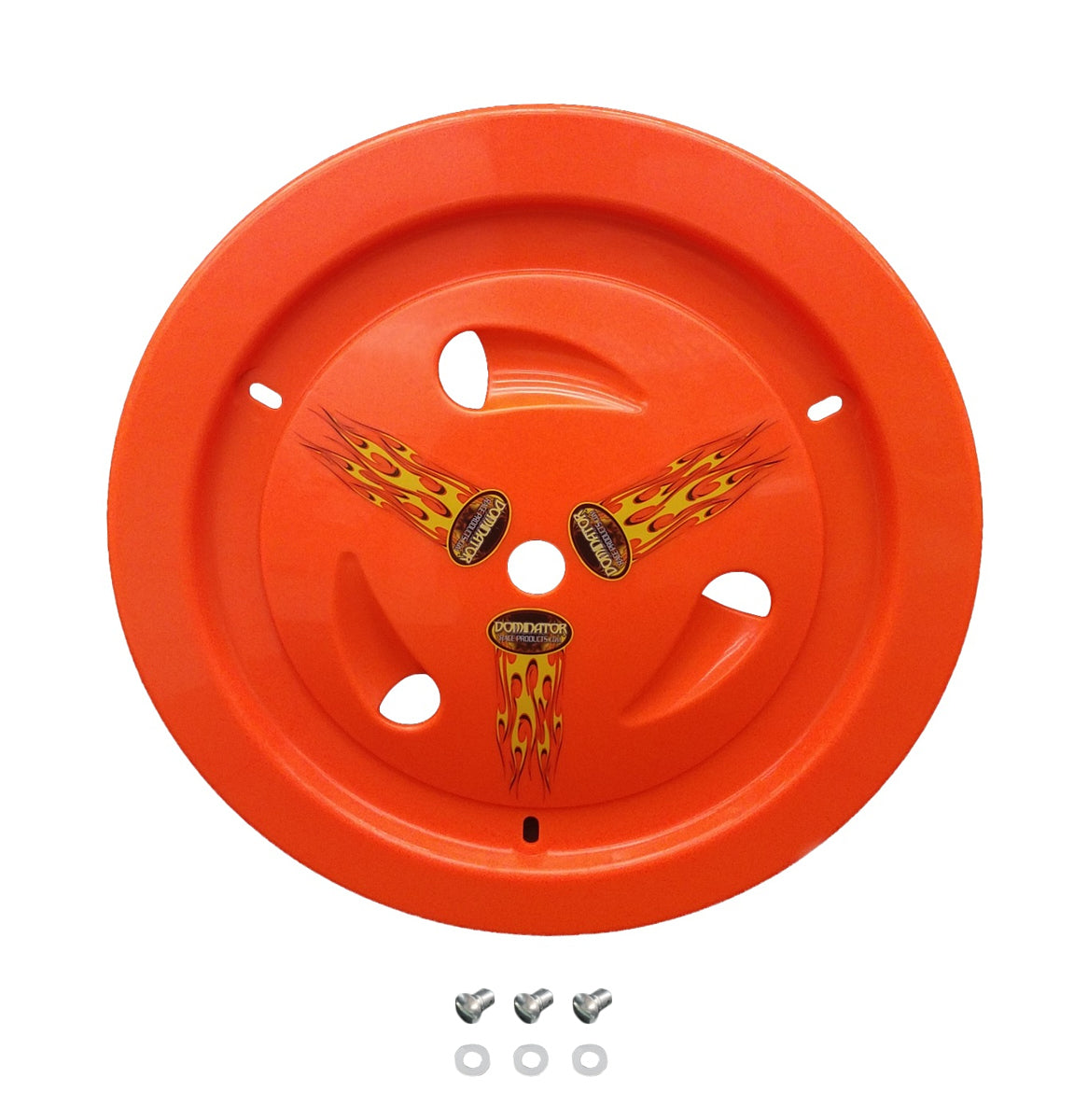 Wheel Cover Dzus-On Fluo Orange