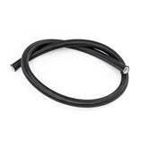 #6 Black Nylon Braided PTFE Hose  3 feet