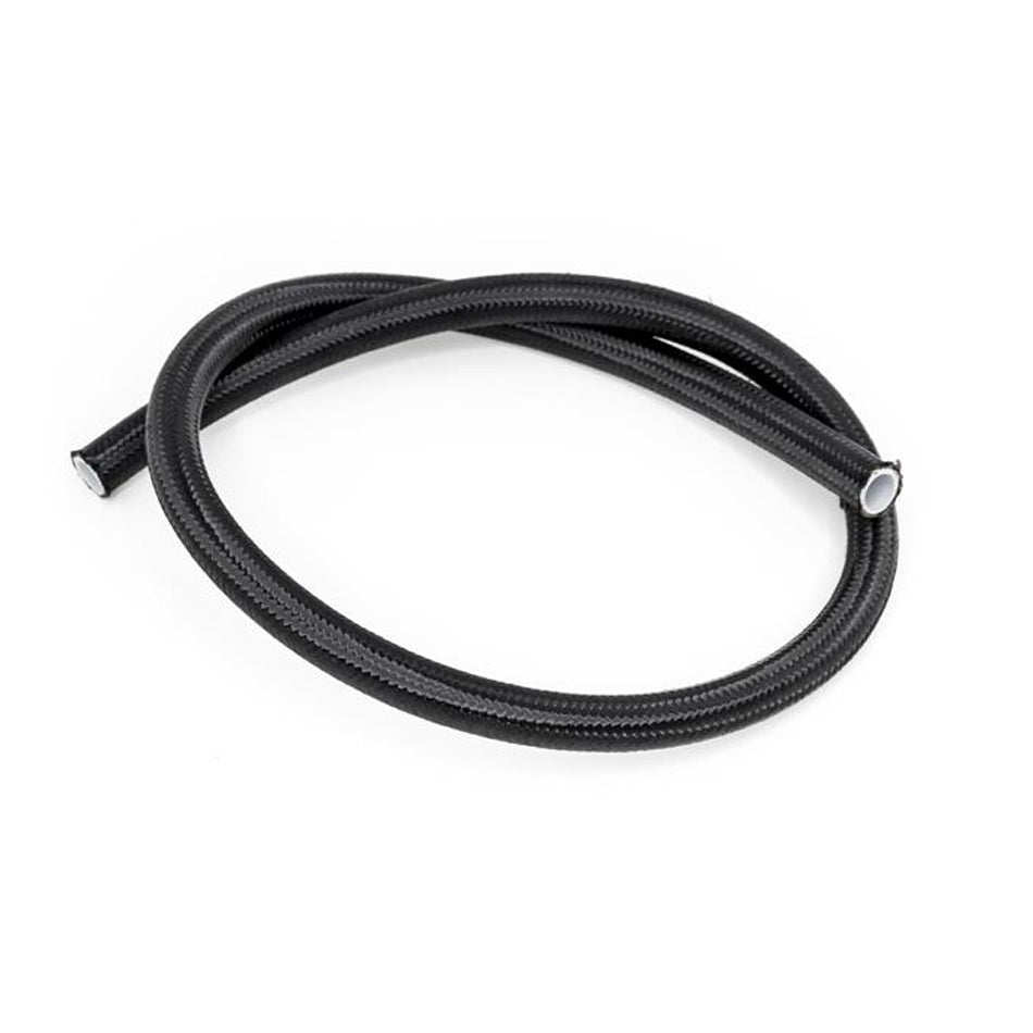 #6 Black Nylon Braided PTFE Hose  3 feet