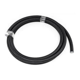 #8 Black Nylon Braided PTFE Hose  10 feet