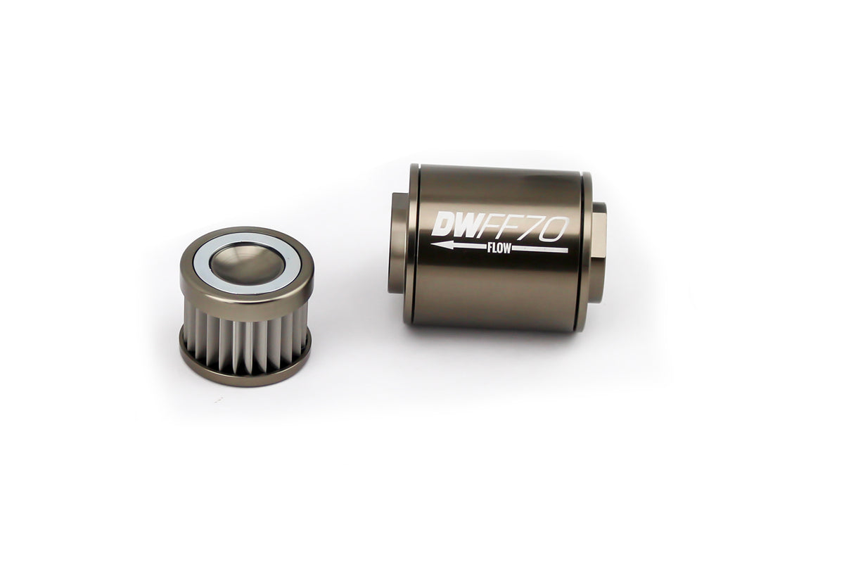Fuel Filter 8an Female ORB Ports 70mm Length