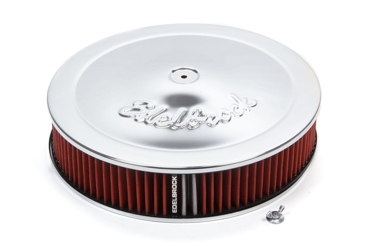 Pro-Flow Air Cleaner Kit 14in x 3in Chrome