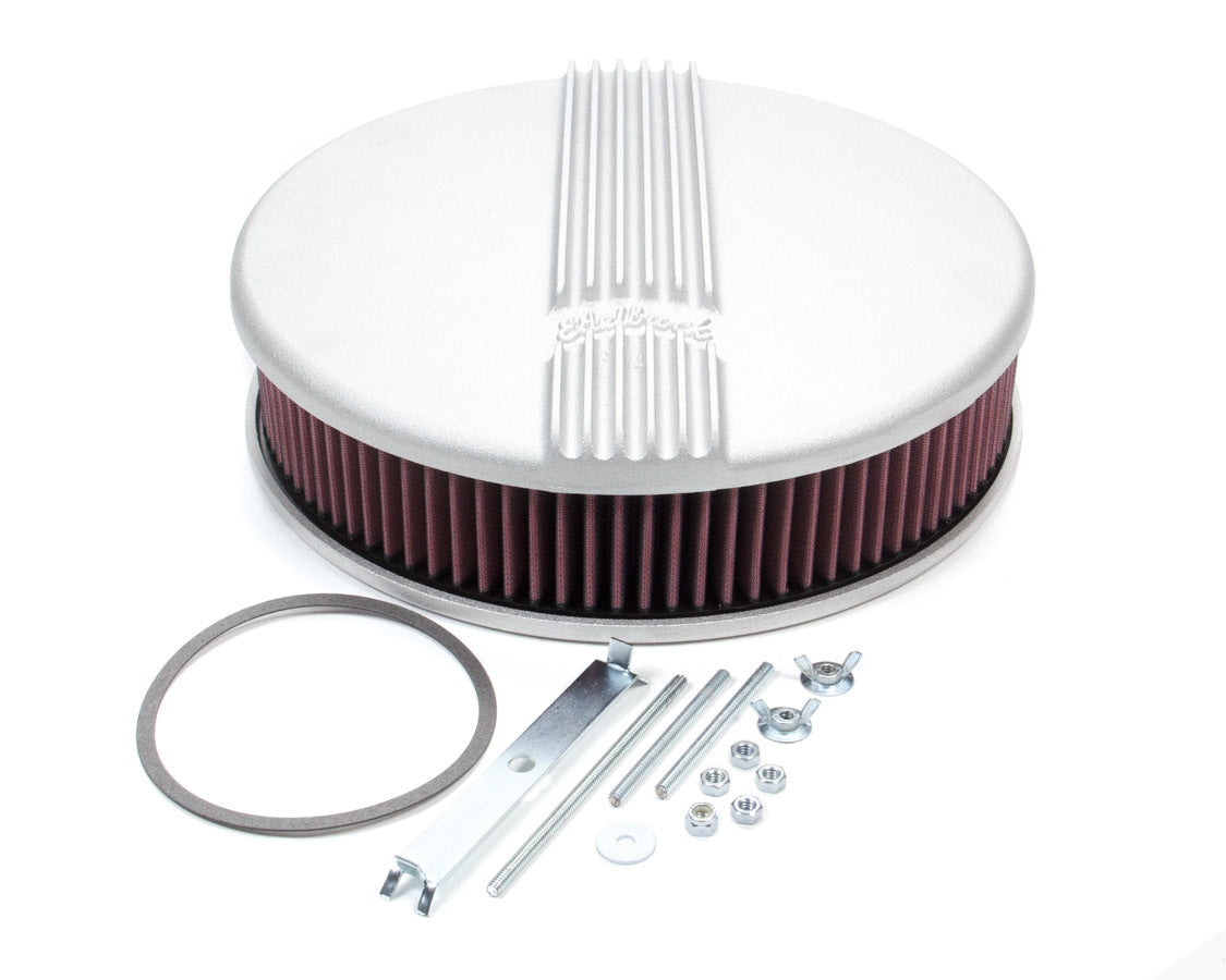 Air Cleaner Kit Classic Finned 14in Dia. x 3.9in