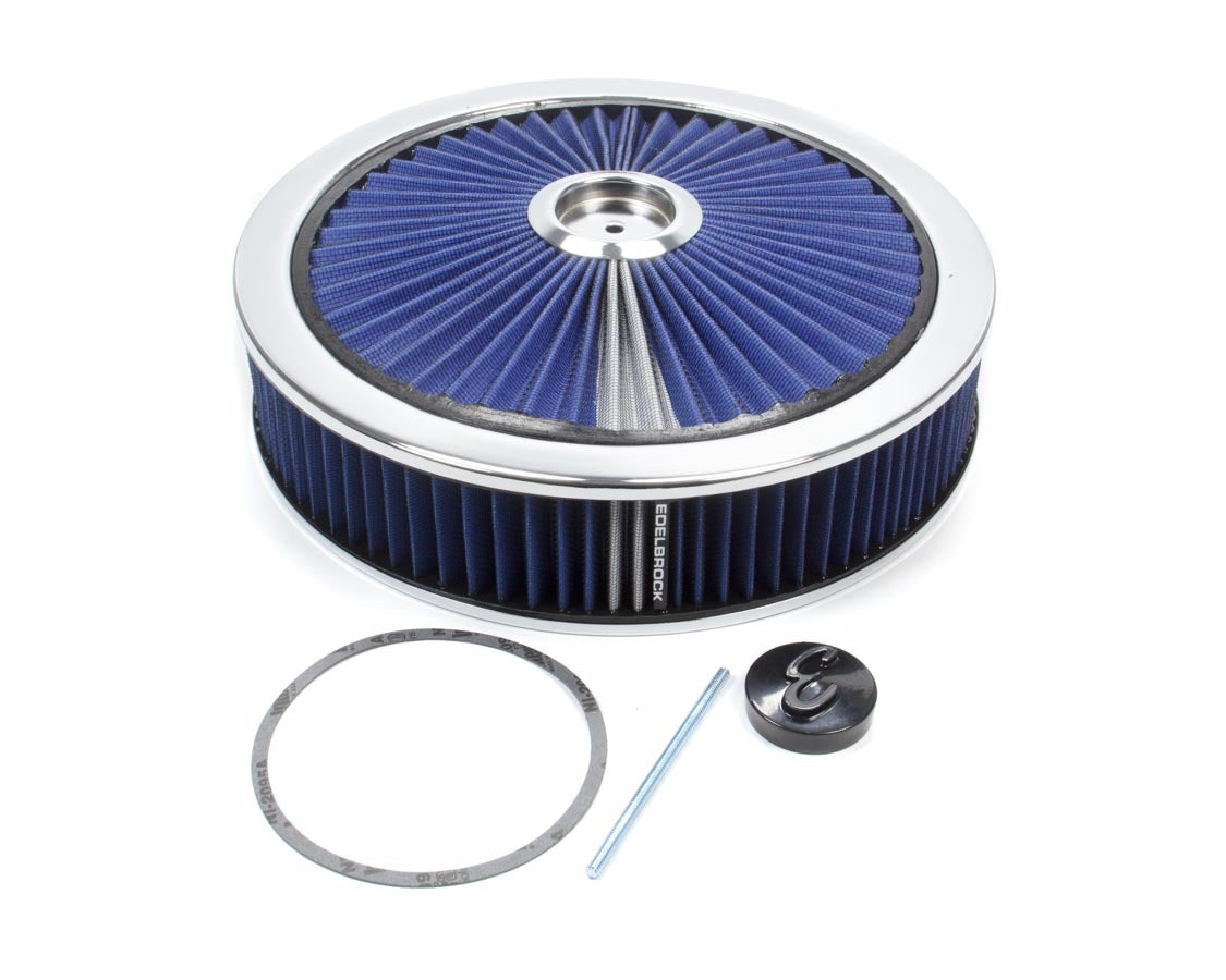 Air Cleaner Kit - 14in Dia. Breathable - Blue