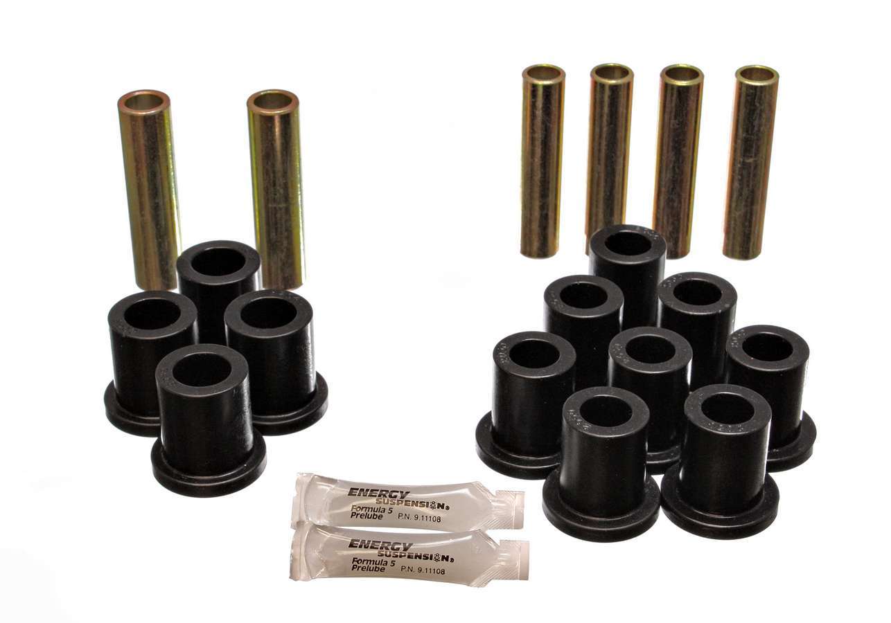 Ford Complete Spring & Shackle Set Black