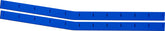 88 MD3 Monte Carlo Wear Strips 1pr Chevron Blue