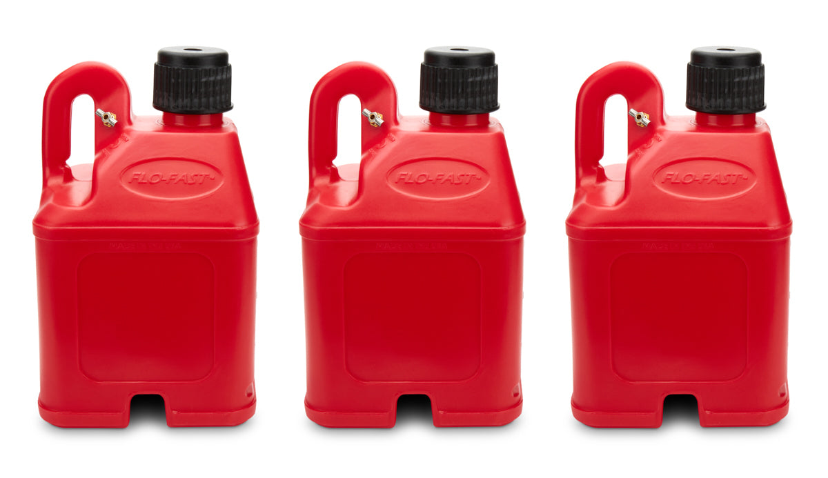 Utility Container Red (Case of 3) Stackable