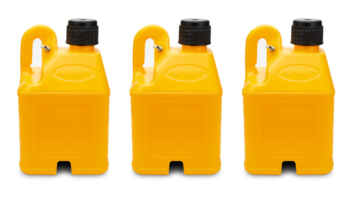 Utility Container Yellow (Case of 3) Stackable