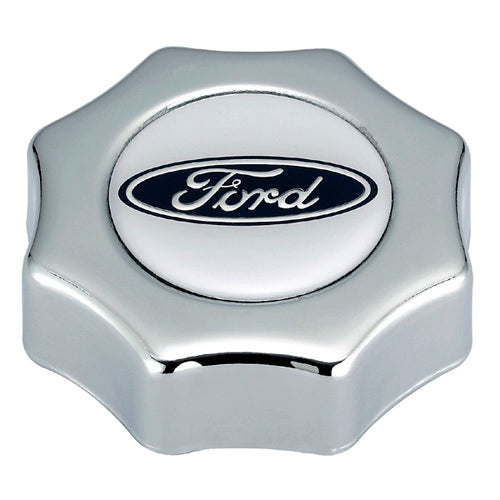 Alm Screw-in Oil Fill Cap w/Ford Oval Logo