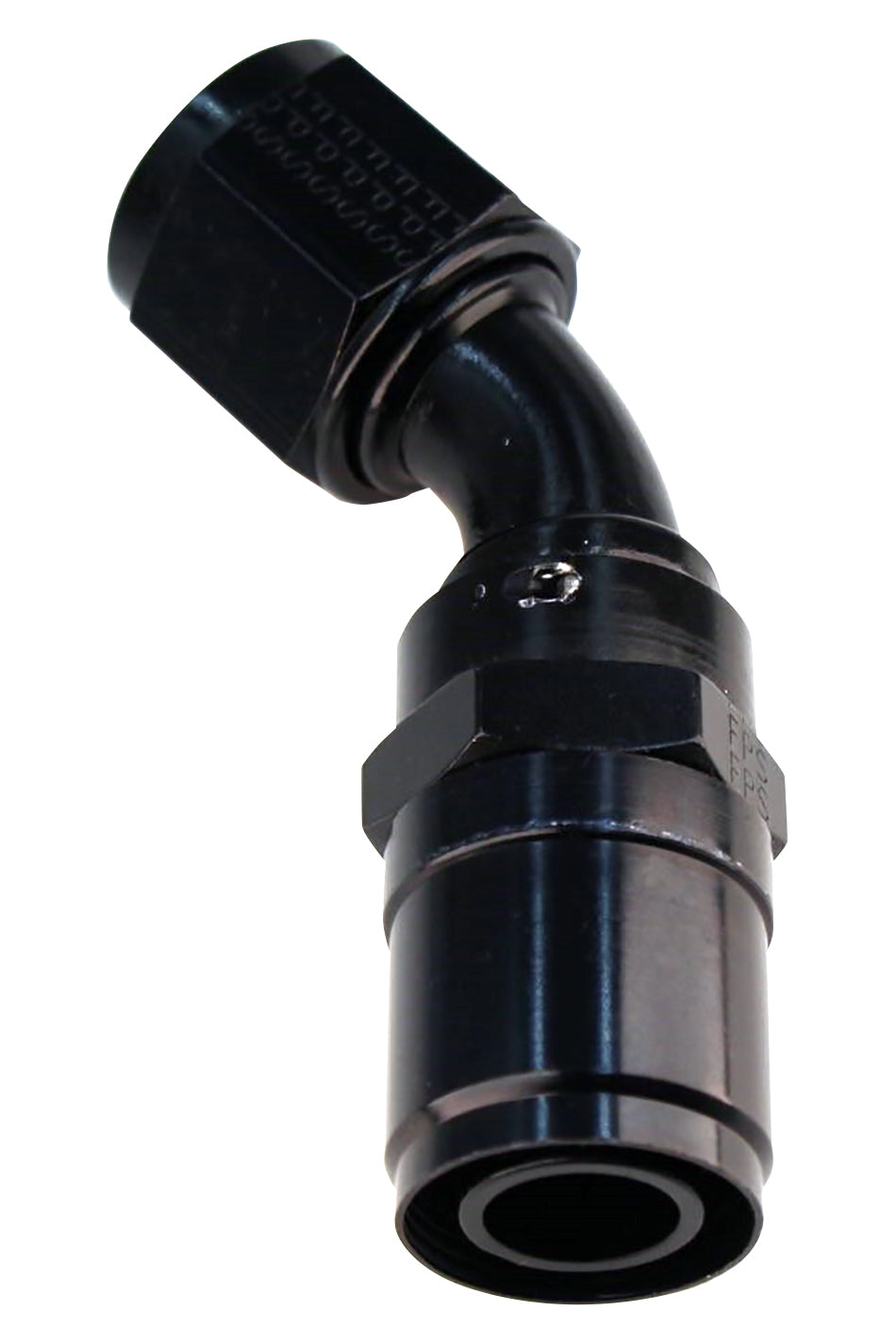 #6 Race-Rite Crimp-On Hose End 60-Degree