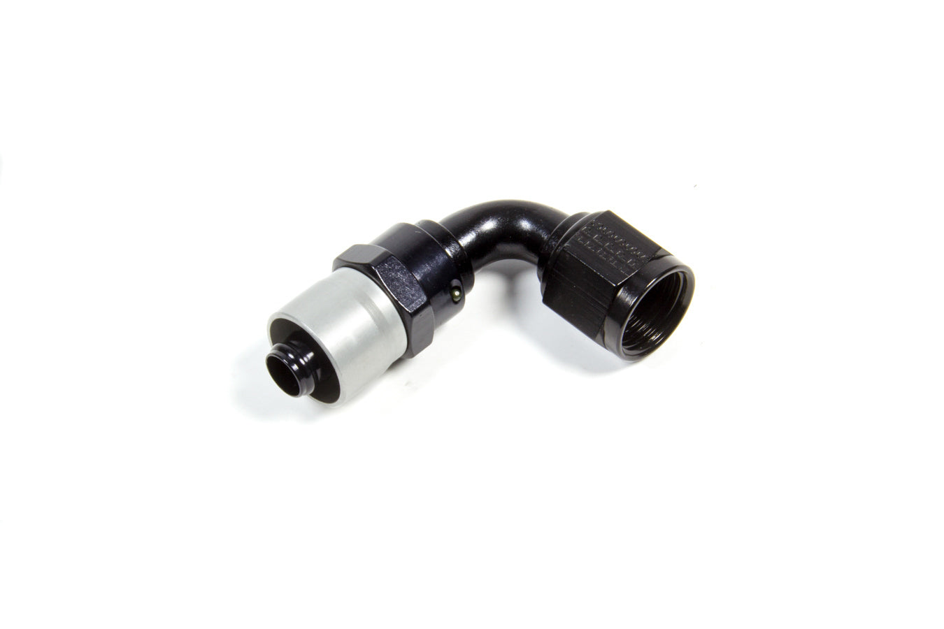 #8 90-Deg Crimp Hose Fitting