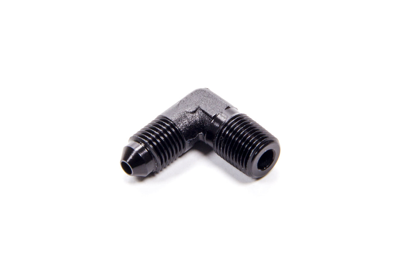 90 Deg Adapter Fitting #3 x 1/8 MPT Black