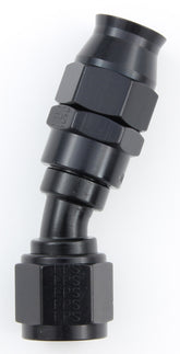 Hose Fitting #8 30 Deg PTFE Black