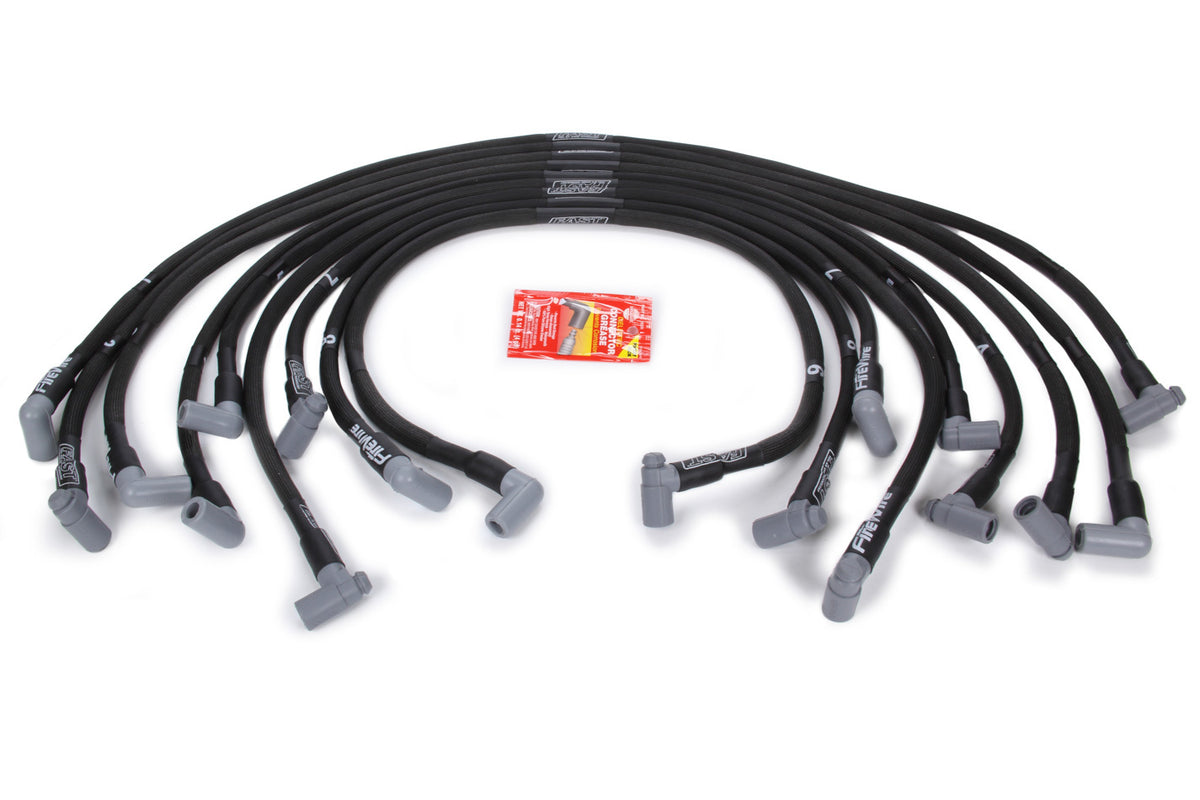 Spark Plug Wire Set 8.5mm Sleeved 90-Degree