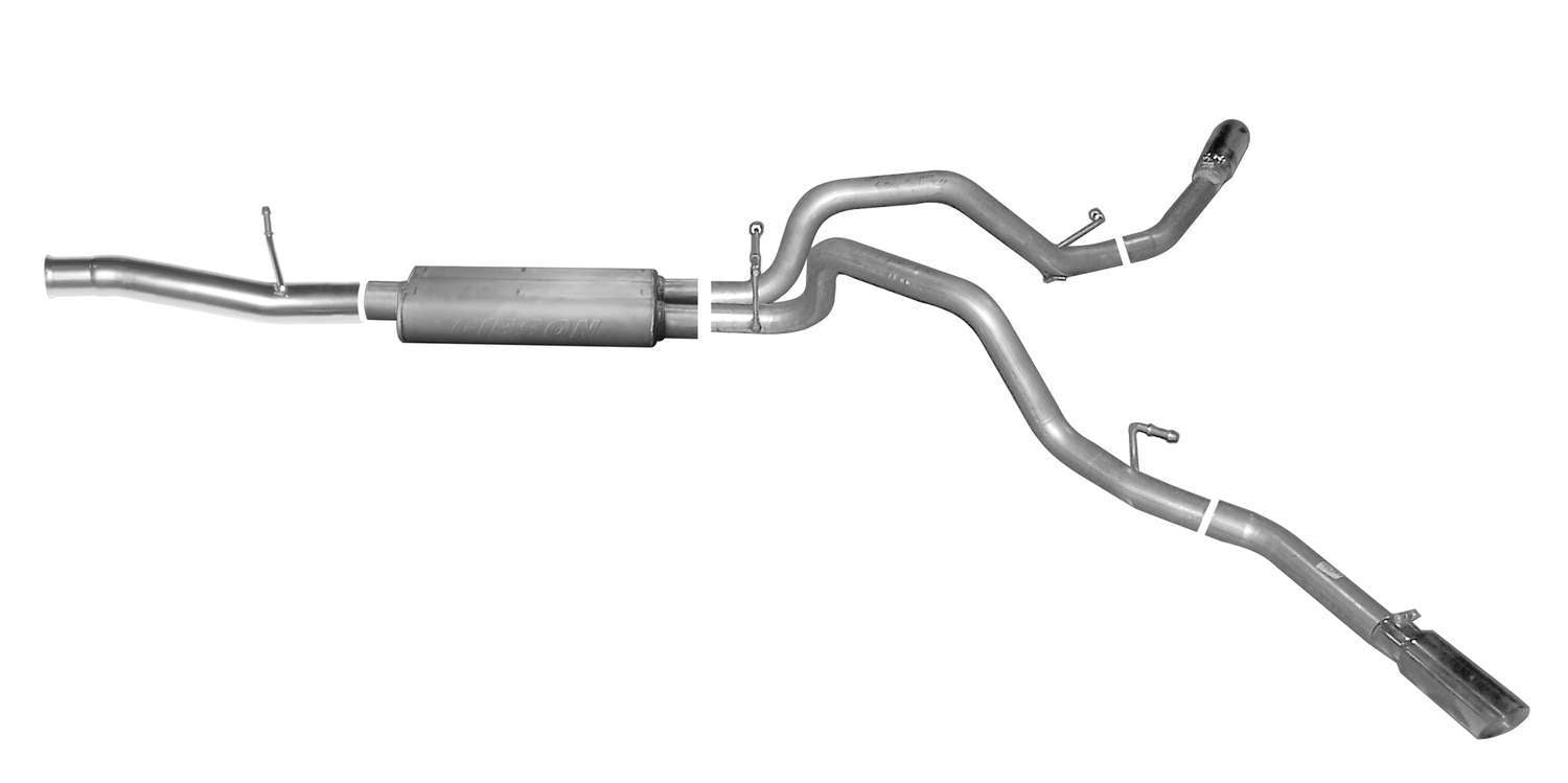 Cat Back Exhaust 14- GM P/U 5.3L DC/SB