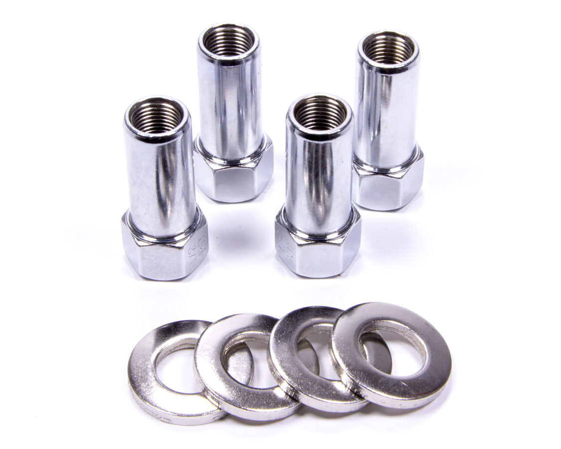 4 Lugnuts Cragar SST 7/16 Open End