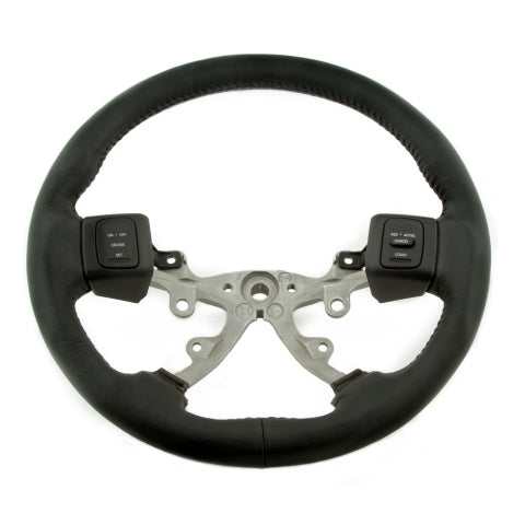 Dodge Airbag Wheel-Black Leather-Wrapped