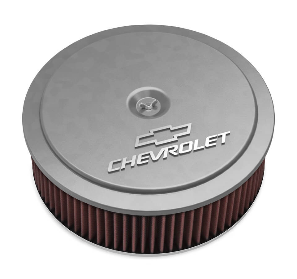 14 x 4 Air Cleaner  GM Muscle Series Natural
