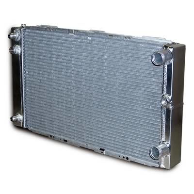 Radiator 16.75x27.375 Chevy Dual Pass No Fille
