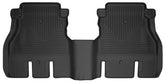 18-  Jeep JL 2nd Seat Fl oor Liner Black Weatherb