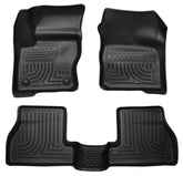 12-  Ford Focus Front/ 2nd Floor Liners Black