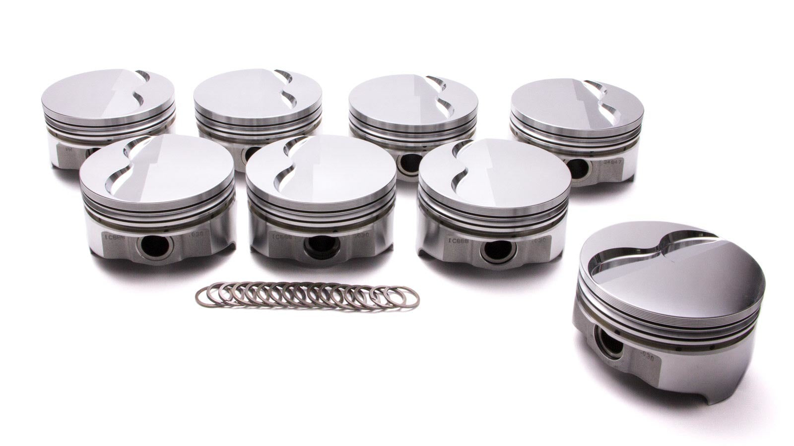 Pontiac 455 Forged F/T Piston Set 4.180 -5.5cc