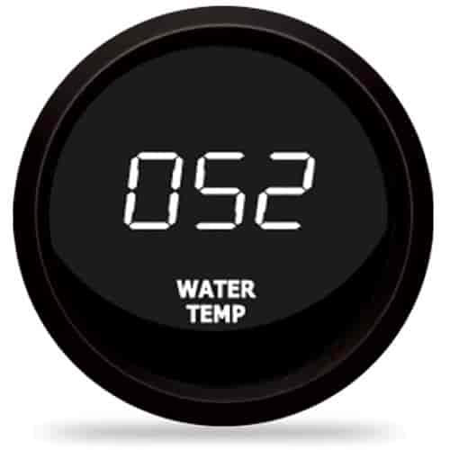 2-1/16 LED Digital Water Temp Gauge 18-255 Degr