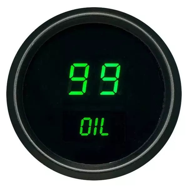 2-1/16 LED Digital Oil Pressure Gauge 0-99 PSI