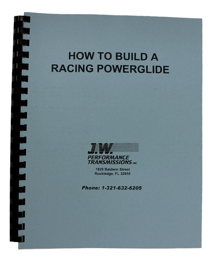 How To Build Racing P/G Trans Book