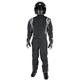 Suit Precision II Black / Gray 4X-Small Youth